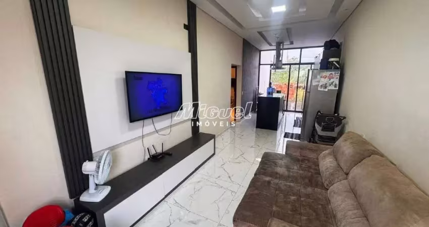Casa com 1 quarto à venda na Rua Benjamina Zelina Bataglia, Taquaral, Piracicaba