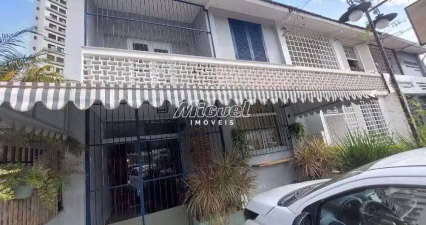 Casa comercial, para aluguel, 6 quartos, cidade alta - piracicaba