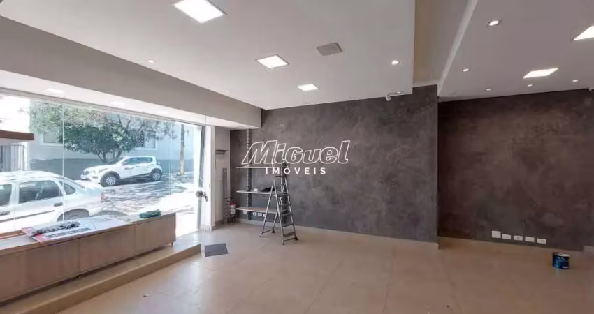 Ponto comercial para alugar na Rua Bernardino de Campos, Cidade Alta, Piracicaba