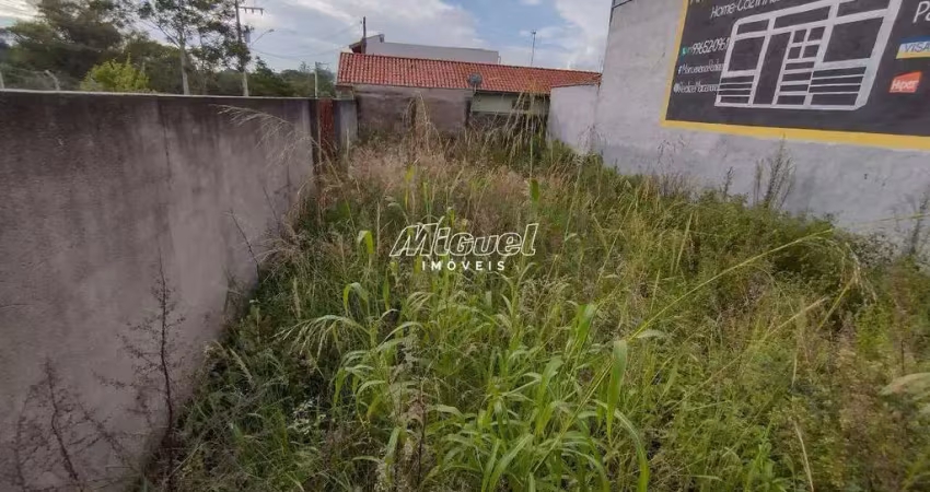 Terreno, à venda, área 196,65 m² - jardim gloria - piracicaba - sp