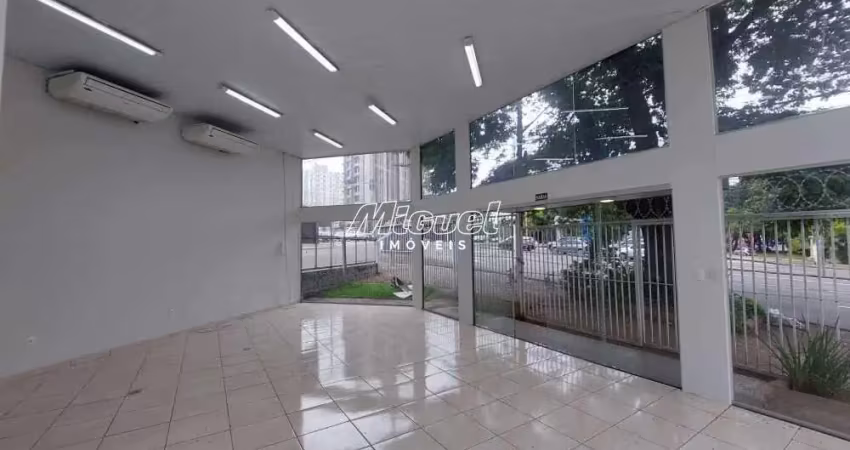 Salão comercial, área total 357,50m² para aluguel, cidade alta - piracicaba