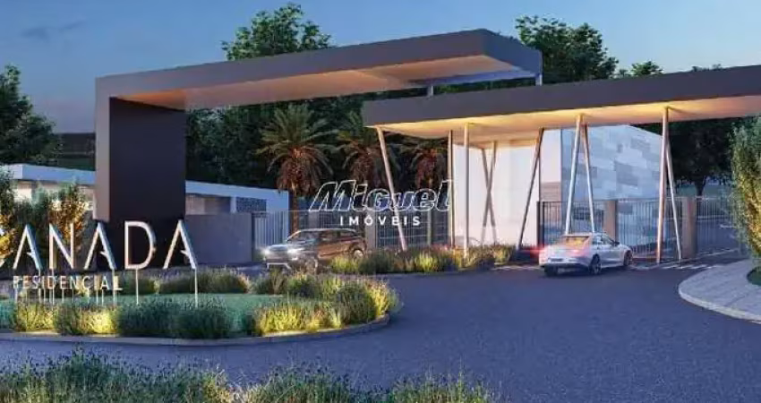 Terreno em condomínio, à venda, canada residencial, ondas - piracicaba