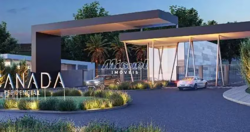 Terreno em condomínio, à venda, canada residencial, ondas - piracicaba