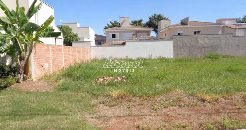 Terreno em condomínio, à venda, área 350,00 m² - condomínio parque dos ipês campestre - piracicaba - sp