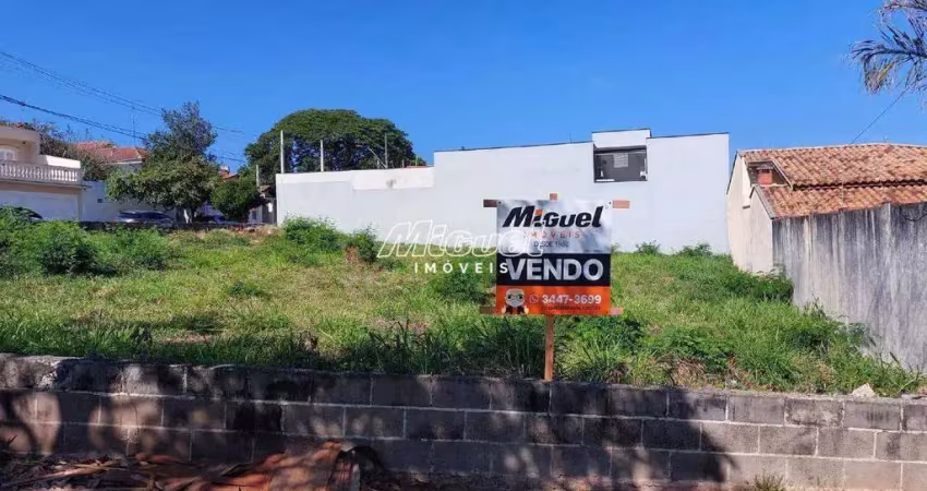 Terreno, à venda, área 297,00 m² - castelinho - piracicaba - sp