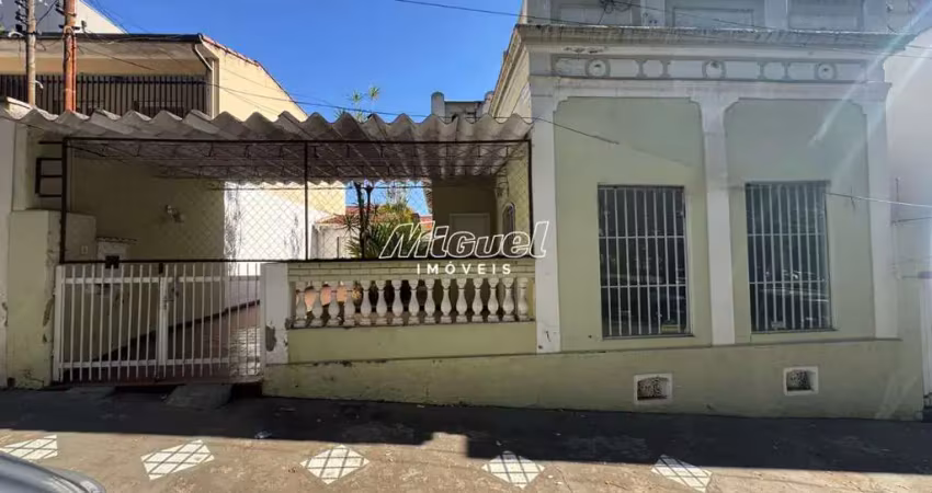 Casa comercial para alugar na Rua Regente Feijó, Alemães, Piracicaba