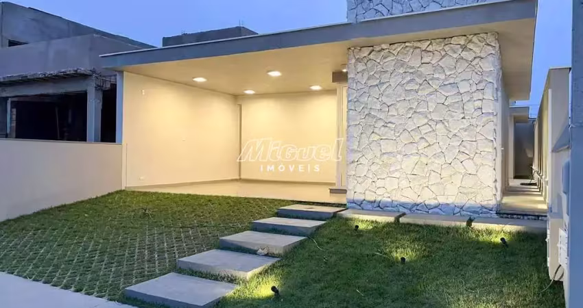 Casa em condomínio, à venda, 3 quartos, condomínio residencial soleil			, ondinhas - piracicaba