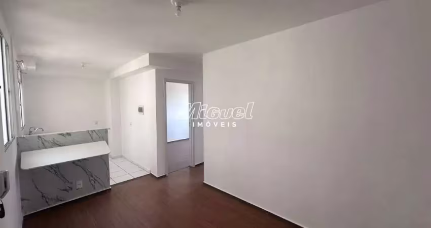 Apartamento, para aluguel, 2 quartos, condomínio jardim novo horizonte, kobayat líbano - piracicaba