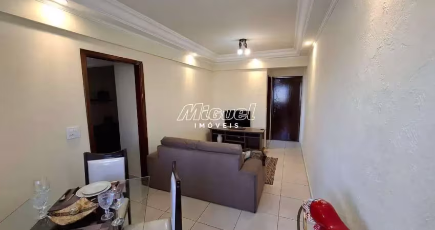 Apartamento, à venda, 2 quartos, condomínio edifício marseille, cidade alta - piracicaba