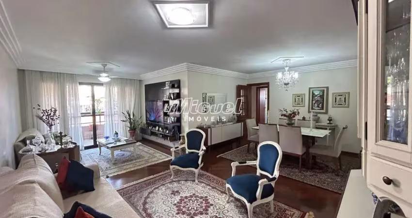 Apartamento, à venda, 3 quartos, edifício guarapari, higienópolis - piracicaba