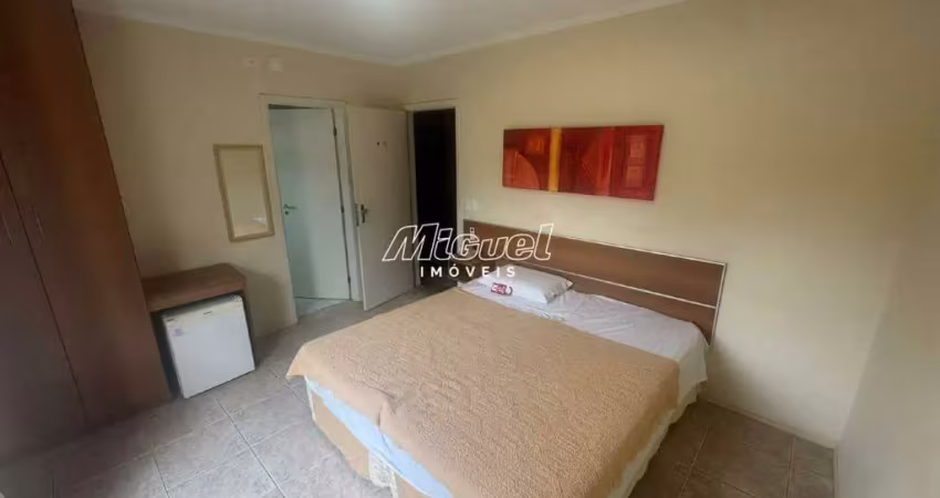 Kitnet, para aluguel, 1 quarto, condomínio residencial o bristol, cidade alta - piracicaba