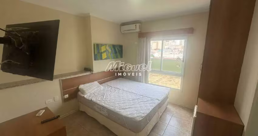 Kitnet, para aluguel, 1 quarto, condomínio residencial o bristol, cidade alta - piracicaba