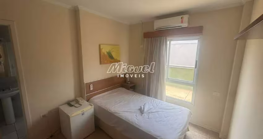 Kitnet, para aluguel, 1 quarto, condomínio residencial o bristol, cidade alta - piracicaba