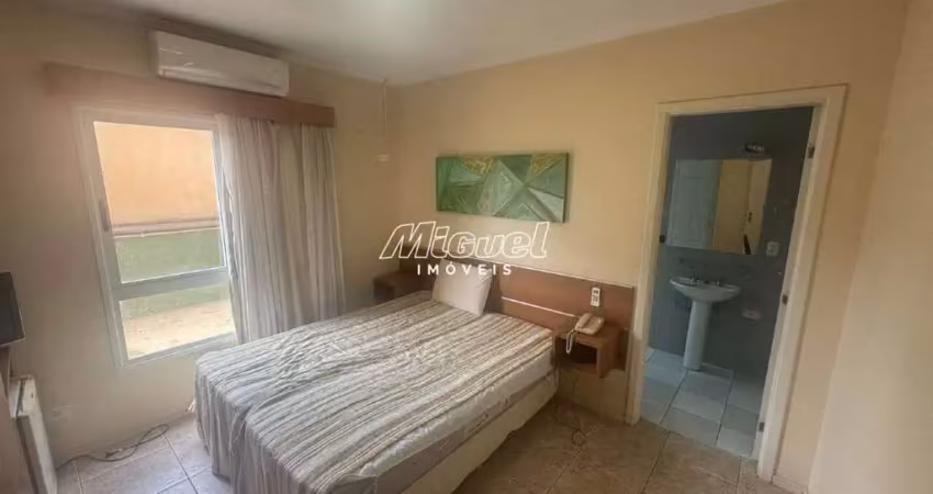 Kitnet, para aluguel, 1 quarto, condomínio residencial o bristol, cidade alta - piracicaba