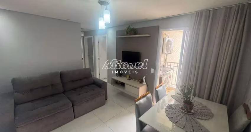 Apartamento, para aluguel, 2 quartos, condomínio residencial top life ii, jardim abaeté - piracicaba