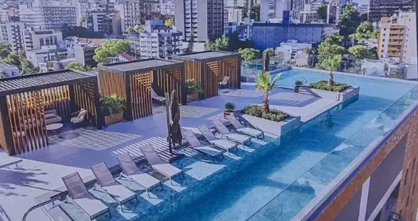 Mobiliado - excelente loft, alto padrão no bairro moínhos de vento