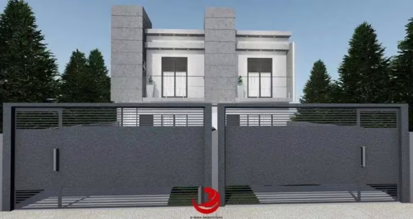 Sobrado novo em fase final de construção à venda no bairro vila lavínia em mogi das cruzes, sp, com 2 suítes.
