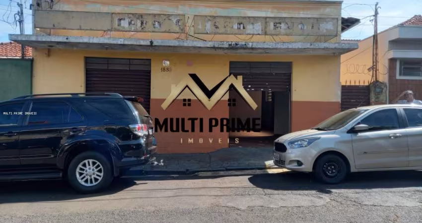 Salão Comercial com Casa Campos Elíseos para Locação