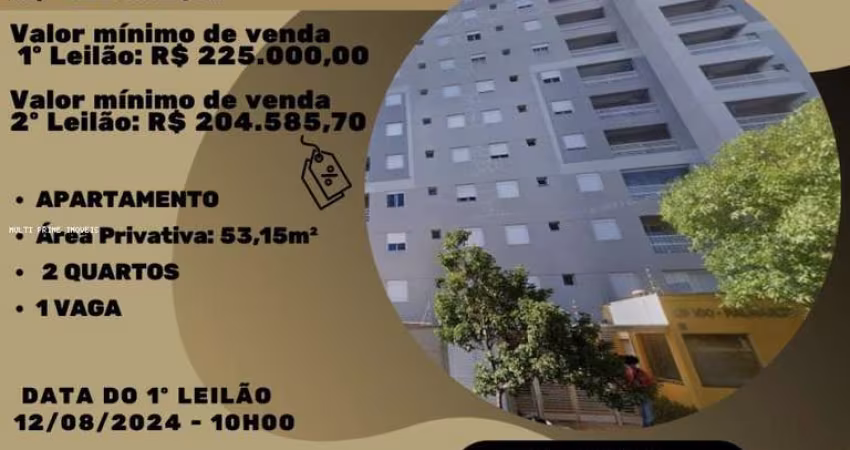 Apartamento para Venda em Ribeirão Preto, Residencial e Comercial Palmares, 2 dormitórios, 1 banheiro, 1 vaga