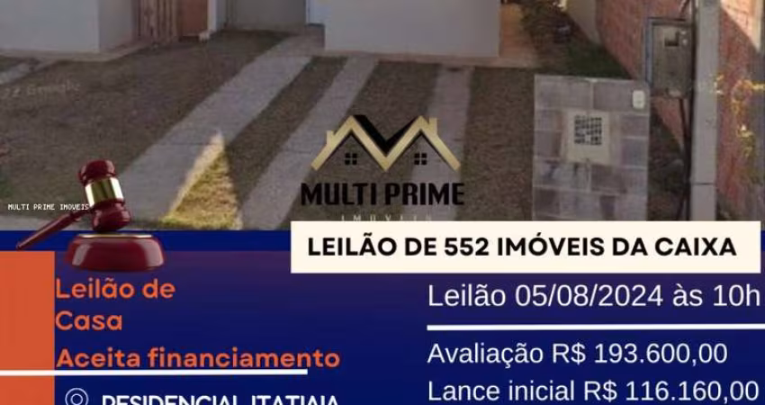 Casa para Venda em São Carlos, Conjunto Habitacional Residencial Itatiaia, 2 dormitórios, 1 banheiro, 1 vaga