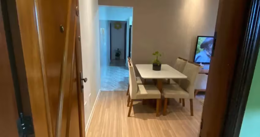 Apartamento com 2 dormitórios no bairro do marapé em santos