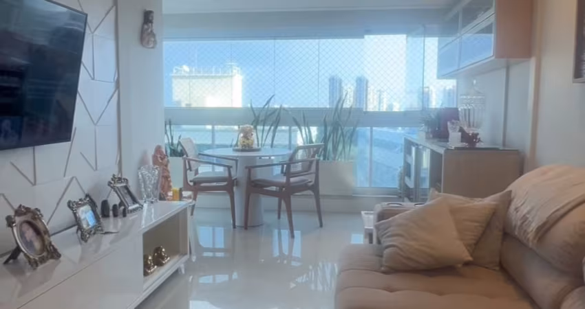 ALUGUEL - 3 Quartos em Alphaville - Mobiliado - Andar Alto - Vista Mar