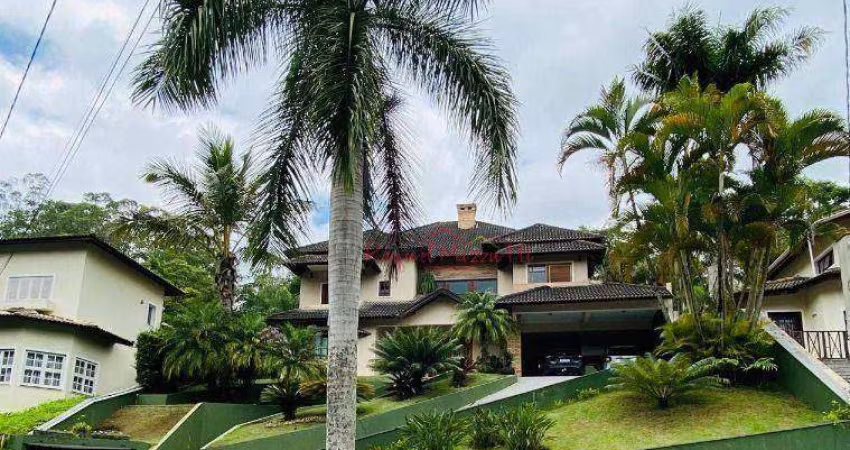 Casa com 5 dormitórios, 650 m² - venda por R$ 2.980.000,00 ou aluguel por R$ 25.000,00/mês - Arujá Hills 1 - Arujá/SP