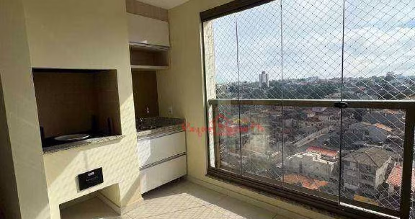 Apartamento com 2 dormitórios para alugar, 75 m² por R$ 4.300,00/mês - Centro - Arujá/SP