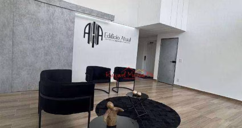 Studio com 1 dormitório para alugar, 22 m² por R$ 2.400/mês - EDIFÍCIO ATUAL - Arujá/SP