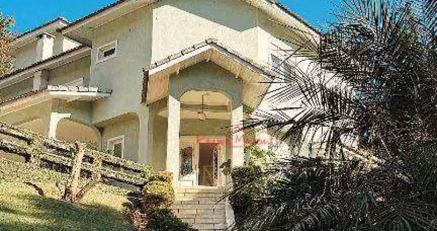 Casa com 4 dormitórios à venda, 500 m² por r$ 3.200.000 - condomínio hill’s i e ii - arujá/sp