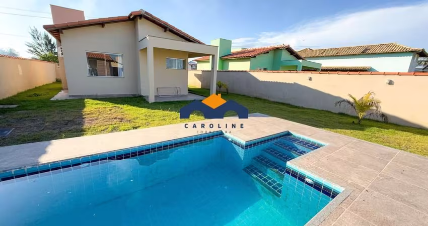 Casa linear com piscina em Caiçara - Arraial do Cabo