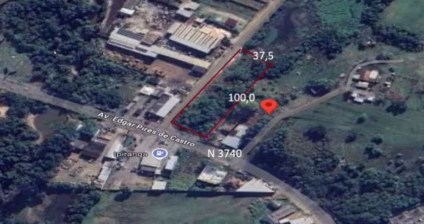 Terreno à venda na Avenida Edgar Pires de Castro, 3740, Hípica, Porto Alegre