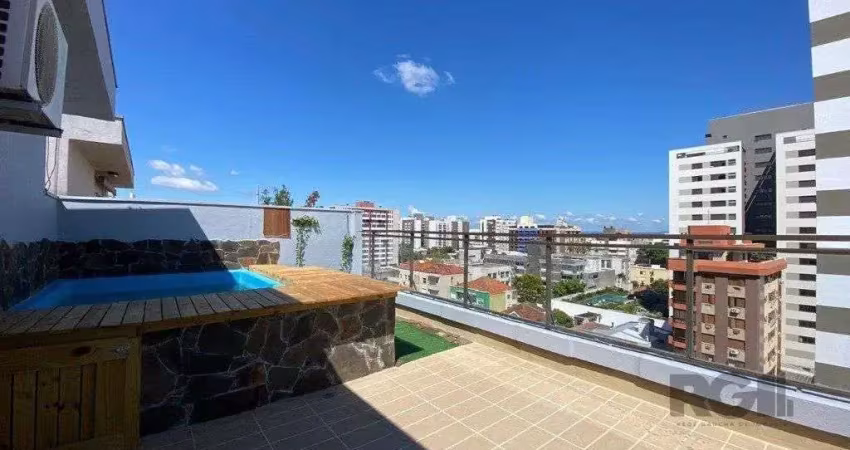 Cobertura duplex para venda - 269,97², 3 dorm, 1 suite, 2 vagas - menino deus