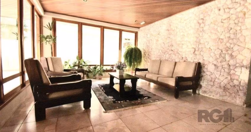 Imóvel 2 dormitórios no Menino Deus com 58,49m²  SEMI-MOBILIADO COM BOX
