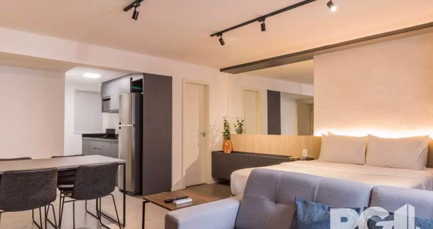 Studio com localização no Centro Histórico de Porto Alegre, uma das ruas mais ch