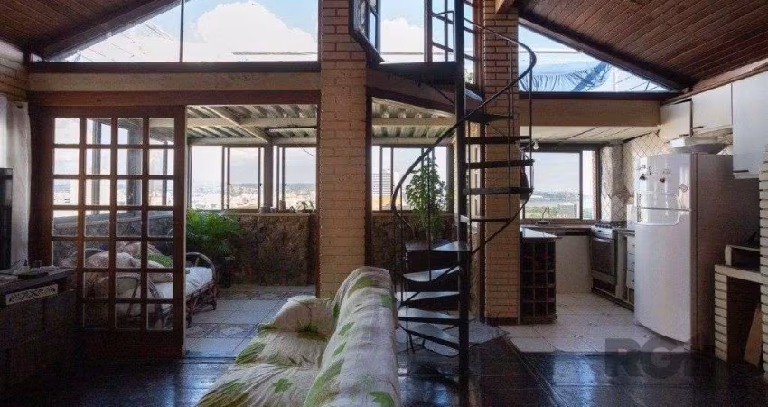 Cobertura 2 Quartos com Terraço, Lareira e Vaga no Centro Histórico - 93m² - Cen