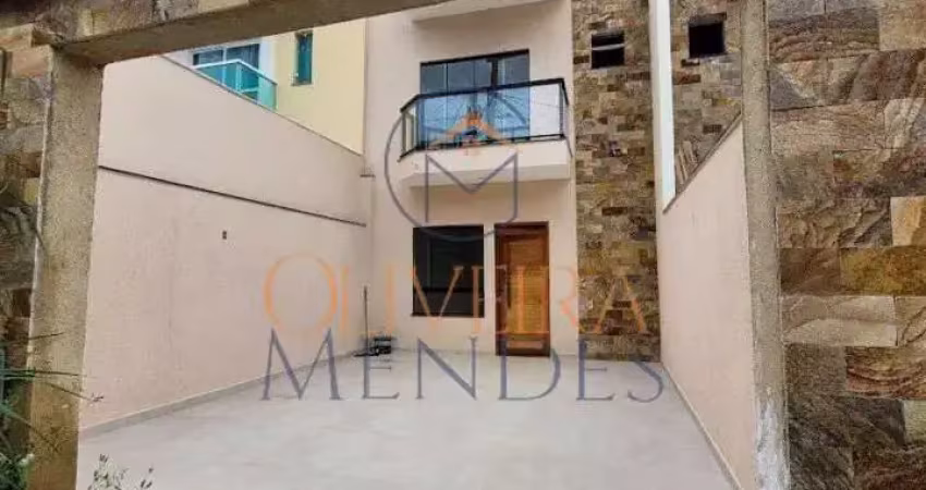 Excelente - triplex - 3 suites - 2 vagas - lavabo - quintal - jardim dos alfineiros  - ca418