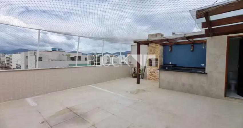 Recreio dos bandeirantes | cobertura 5 quartos, sendo 3 suites