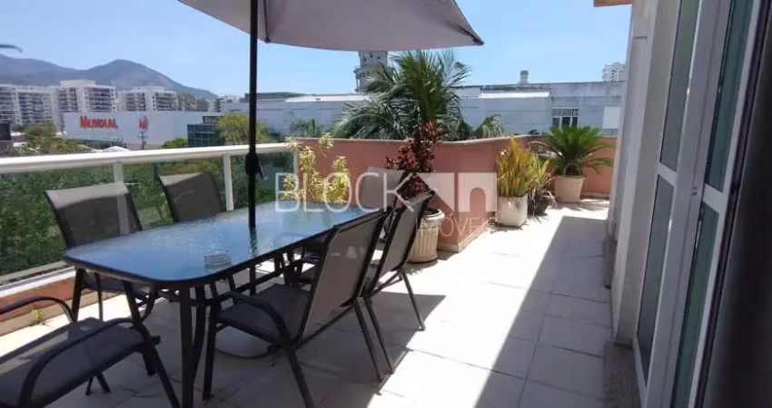 Recreio dos Bandeirantes | Cobertura 2 quartos, sendo 2 suites