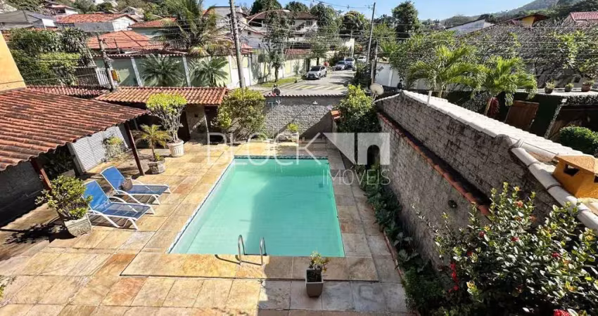 Freguesia (jacarepaguá) | casa de condomínio 5 quartos, sendo 4 suites