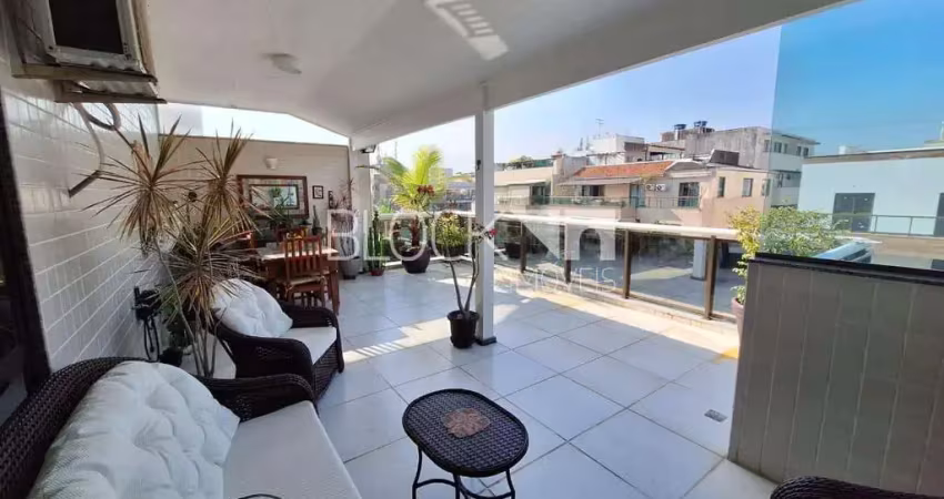Recreio dos Bandeirantes | Cobertura 3 quartos, sendo 1 suite