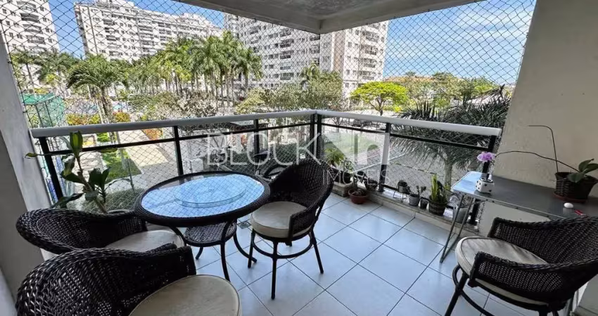 Recreio dos bandeirantes | apartamento 4 quartos, sendo 2 suites