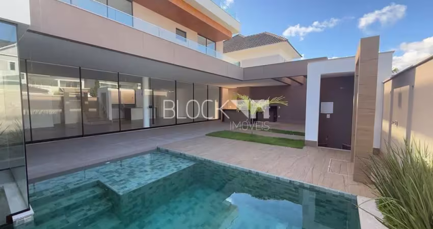Recreio dos bandeirantes | casa de condomínio 5 quartos, sendo 5 suites