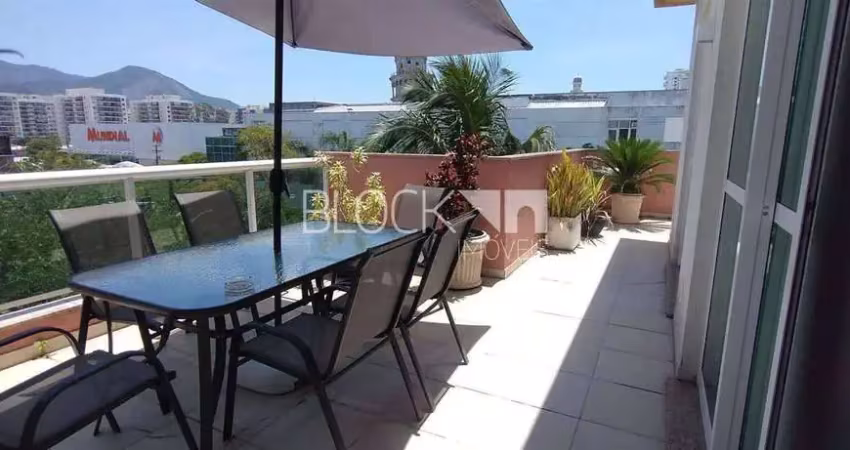 Recreio dos Bandeirantes | Cobertura 2 quartos, sendo 2 suites