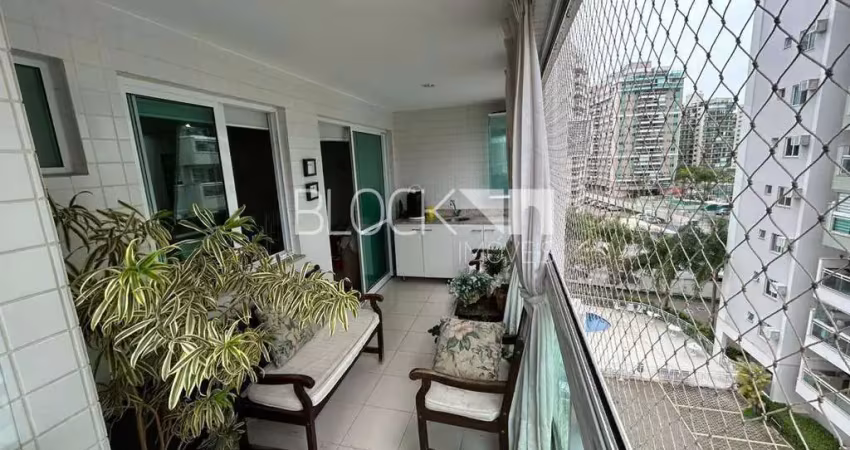 Barra da tijuca | apartamento 2 quartos, sendo 1 suite