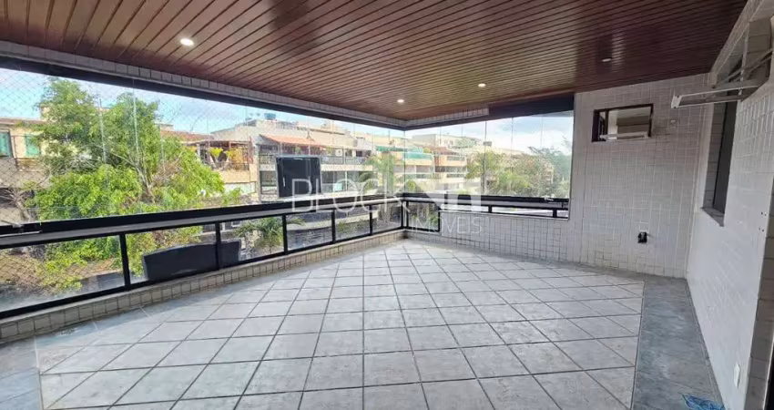 Recreio dos bandeirantes | apartamento 3 quartos, sendo 1 suite