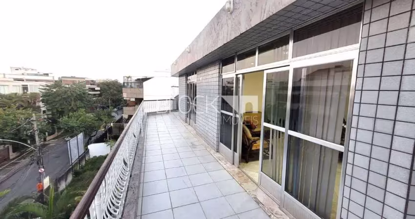 Recreio dos bandeirantes | cobertura 5 quartos, sendo 2 suites