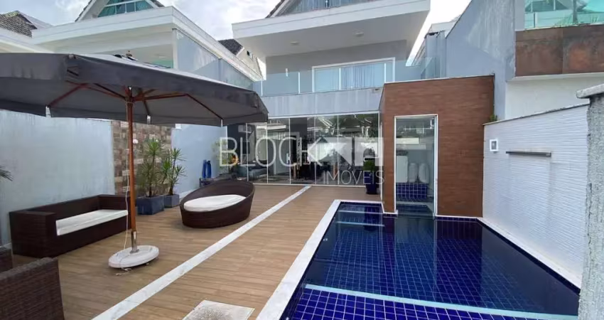 Recreio dos bandeirantes | casa de condomínio 5 quartos, sendo 4 suites