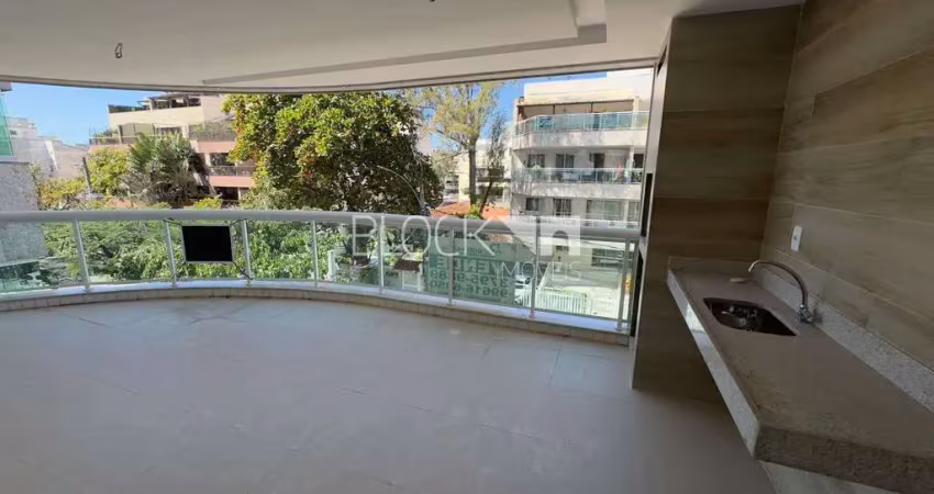 Recreio dos bandeirantes | apartamento 3 quartos, sendo 1 suite