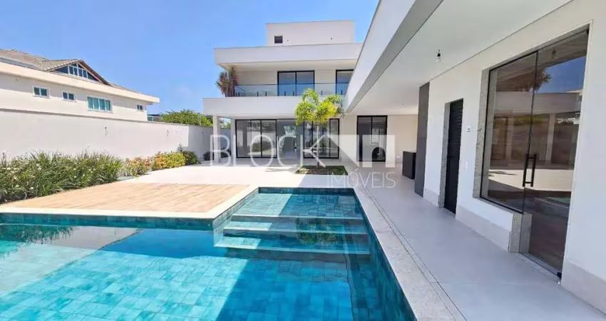 Barra da tijuca | casa de condomínio 5 quartos, sendo 5 suites